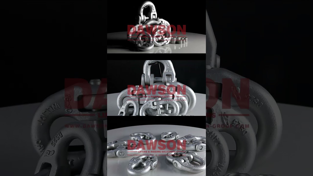 DAWSON DS1001 G100 Dacromet European Type HammerLock Lifting Chain Connector with TUV CE Certificate