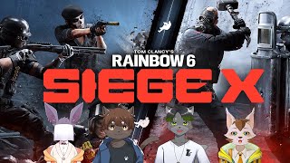 ケモV４人でシージX【Vtuber】【R6SX】