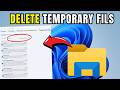 How To Delete Temp Files In Laptop (Windows 11)