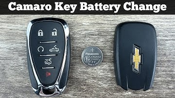 How To Replace 2016 - 2024 CHEVY CAMARO Key Fob Battery - Change Chevrolet Remote Batteries DIY