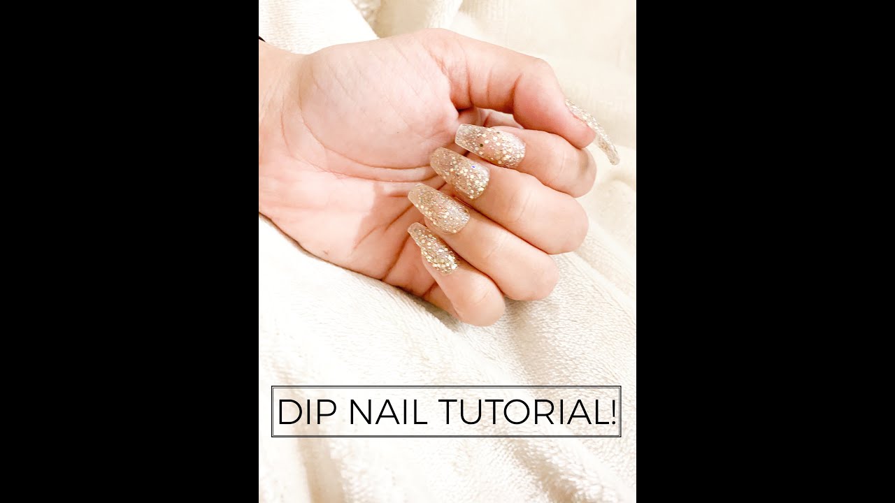 Dip nail tutorial - YouTube