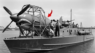 When They Put a P-39 Nose on a Tiny Boat — Japanese Called Them “Devil Boats”