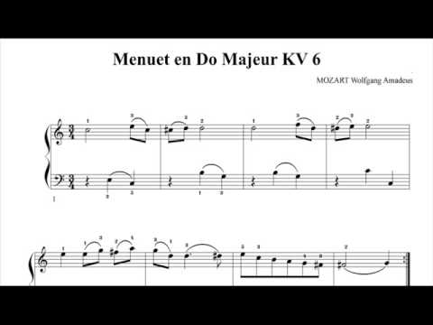 Mozart - Minuet in C Major, KV 6 - YouTube