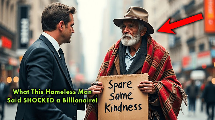 The Powerful Lesson a Homeless Man Gave to a CEO