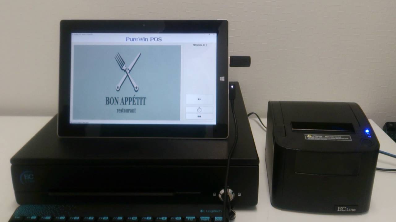 Purewin POS Tablet system demo