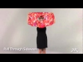 Pirose by Reno Rose 12 Ways "How to" Fashion Video Professional Cut