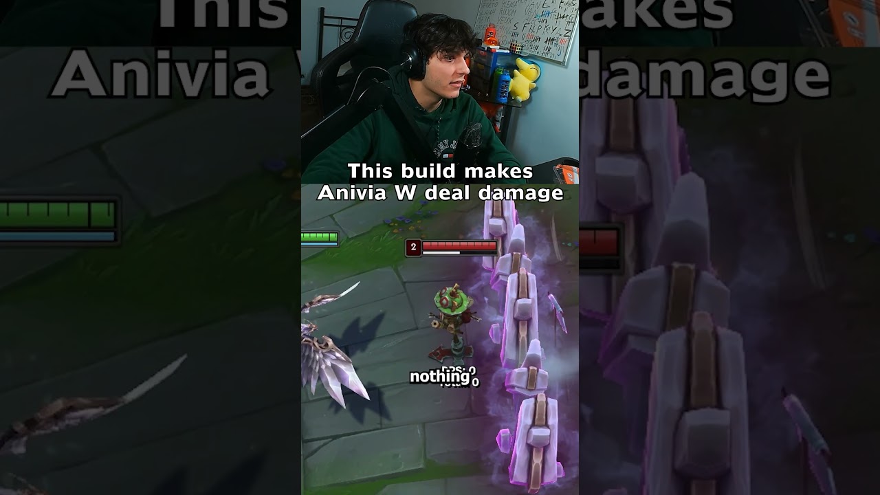 Anivia's wall deals damage now...