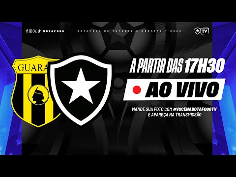 AO VIVO | Guaraní x Botafogo | Copa Sul-Americana