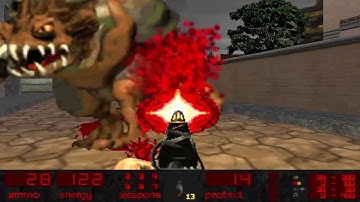 Doom with NeoDoom.Map 13