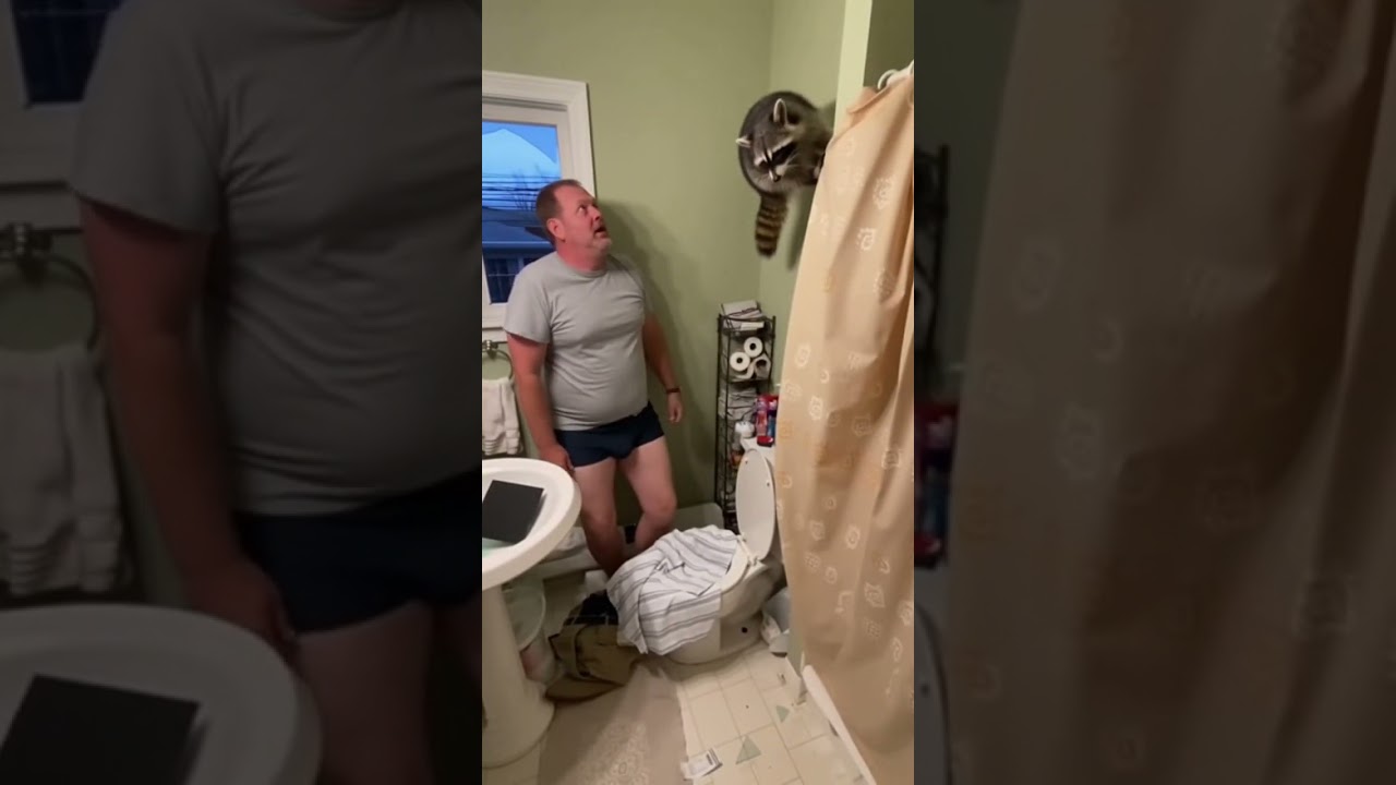 Bathroom Invasion Gone Wild!