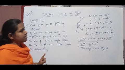 Class 9 Maths  || Chapter 4 || Exercise 4.3 || Problem 12 || Lines and Angles|| Telangana & AP Board