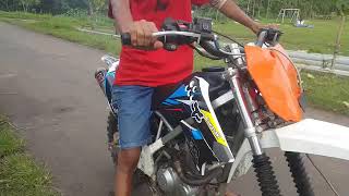 Test sound limiter KLX 150....suara gurih broooo😁