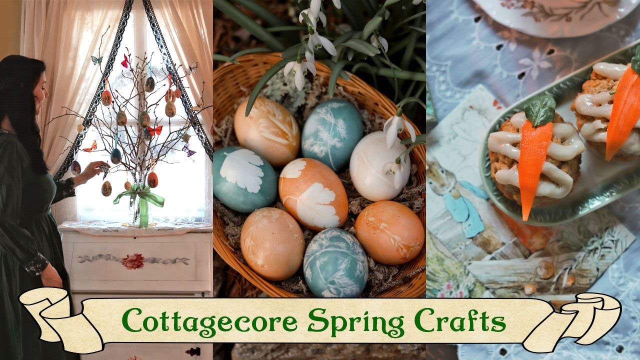 Whimsical Cottagecore Spring Craft Ideas 🐣 Vintage Easter DIY Decor