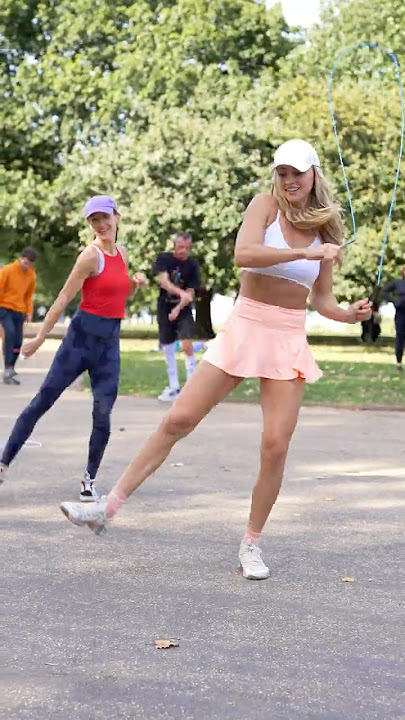 She got me dancing without my rope! 💃🏼 @shufflea_  ❤️ #jumprope #skipping #footwork #shuffle