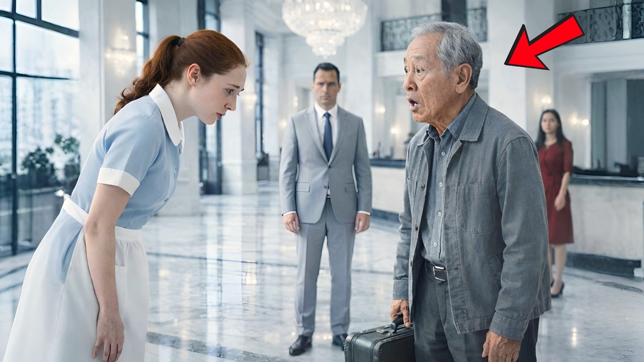 NINGUÉM DEU ATENÇÃO AO BILIONÁRIO JAPONÊS ....ATÉ A GARÇONETE SURPREENDER TODOS