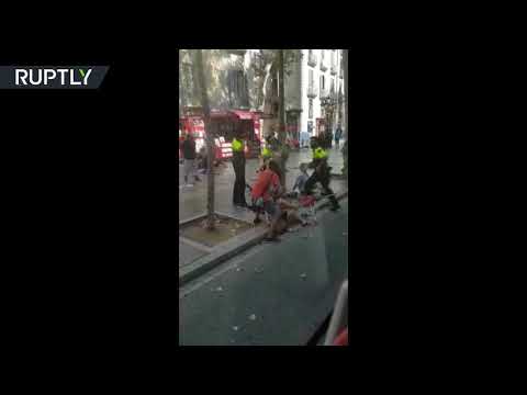 Barcelona attack aftermath: 13 people dead, 100+ injured as van plowed into the crowd (GRAPHIC)