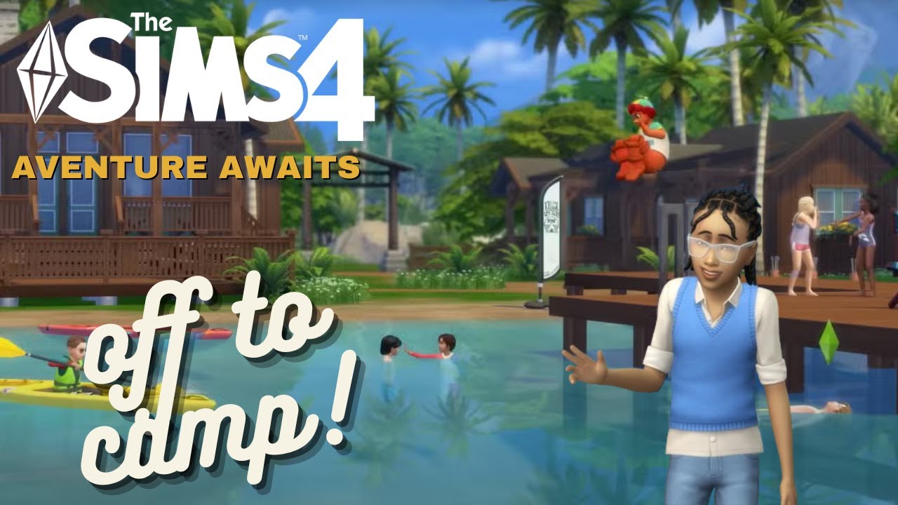 First Days at Camp | Sims 4 Adventure Awaits Pack Review
