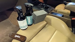 New Plant and Algae based Leather Cleaner and Protection kits from Geist