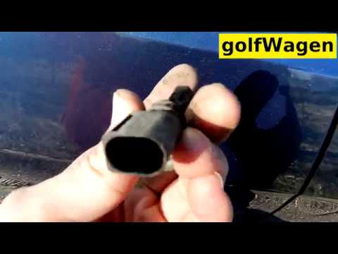 VW Golf 7 rear abs sensor replacement