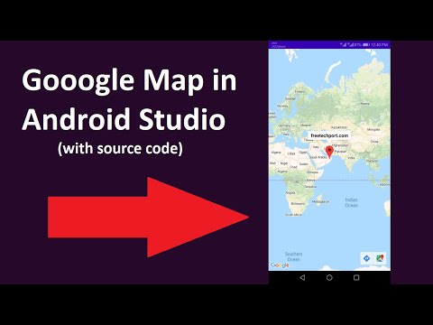 Google map in android studio example with source code 2020 | FreeTechPort