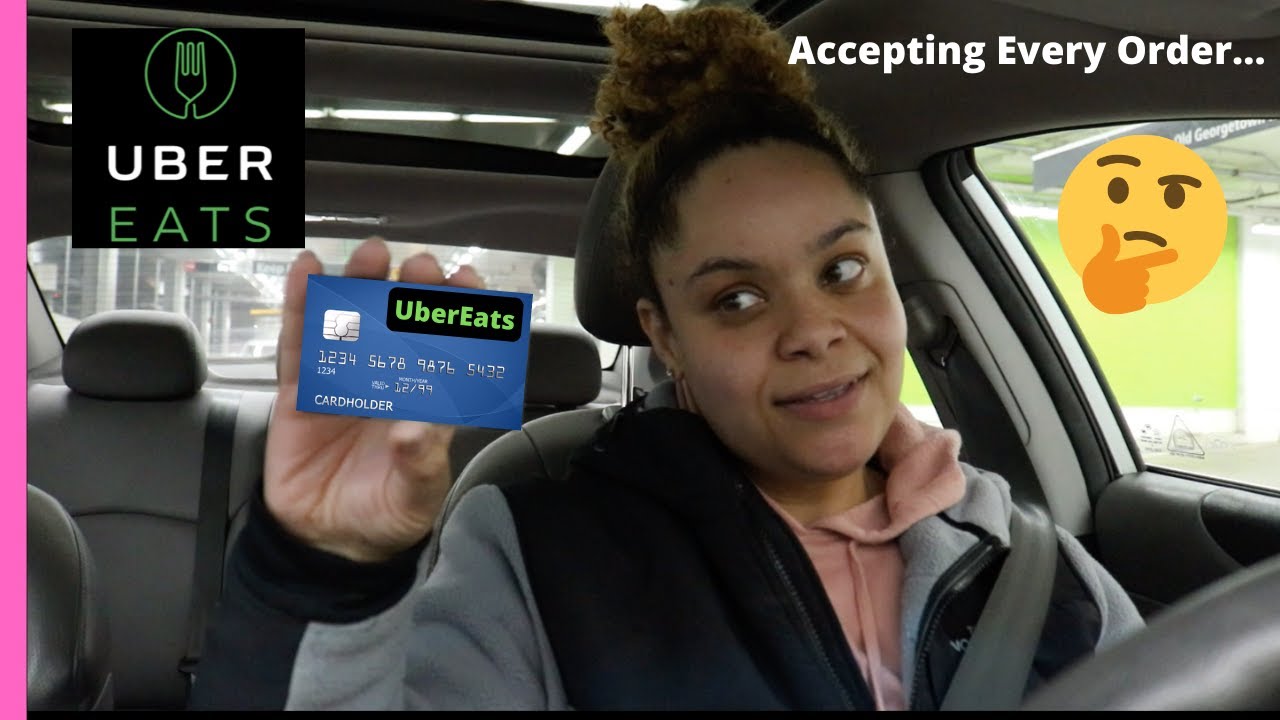 I Got The Ubereats Pay Card! + Accepting Every Order
