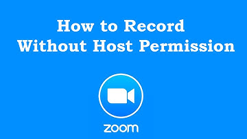 How to Record Zoom Meeting without Permission