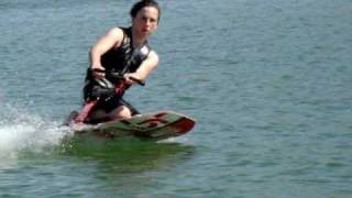 Kneeboarding Barrell Roll