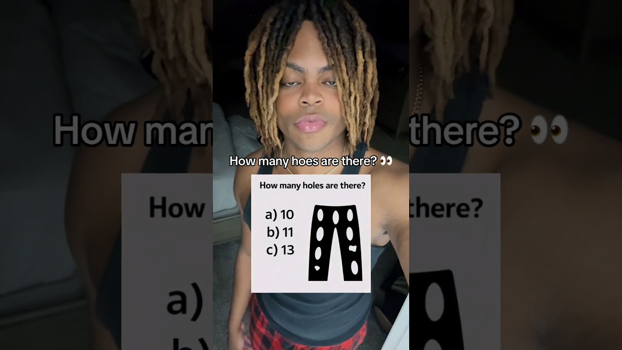 how many holes are there? 👀 #trending #viral #trendingshorts #viralshorts