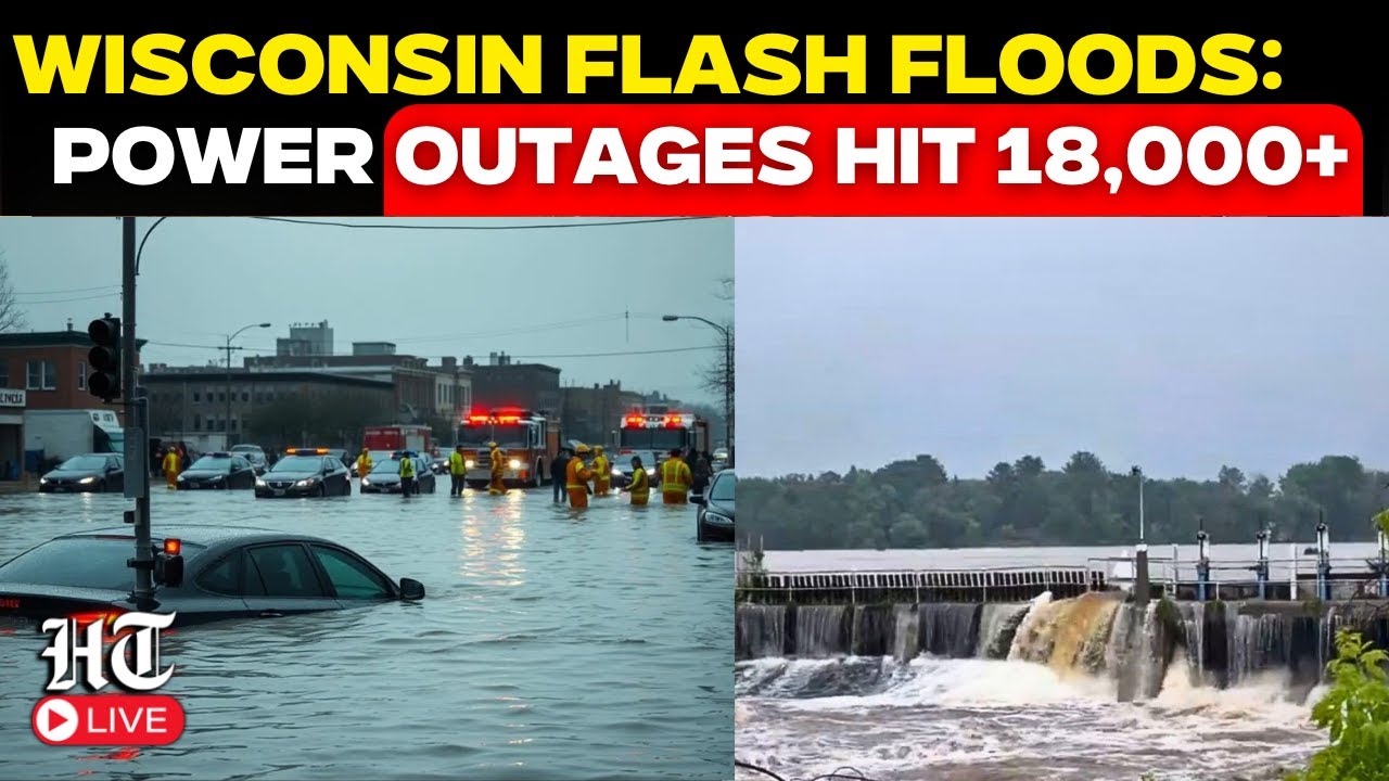 LIVE: Wisconsin Flash Floods | Wisconsin State Fair Canceled Amid ...