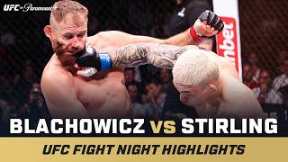 STILL UNDEFEATED | Jan Blachowicz vs. Navajo Stirling | UFC Fight Night Mini Fight Highlights