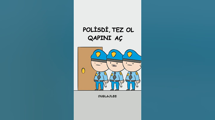 Polisdi tez ol qapını aç🤣🤣 #dublajlee #dublaj #seslendirme #azerbaycanca #shorts