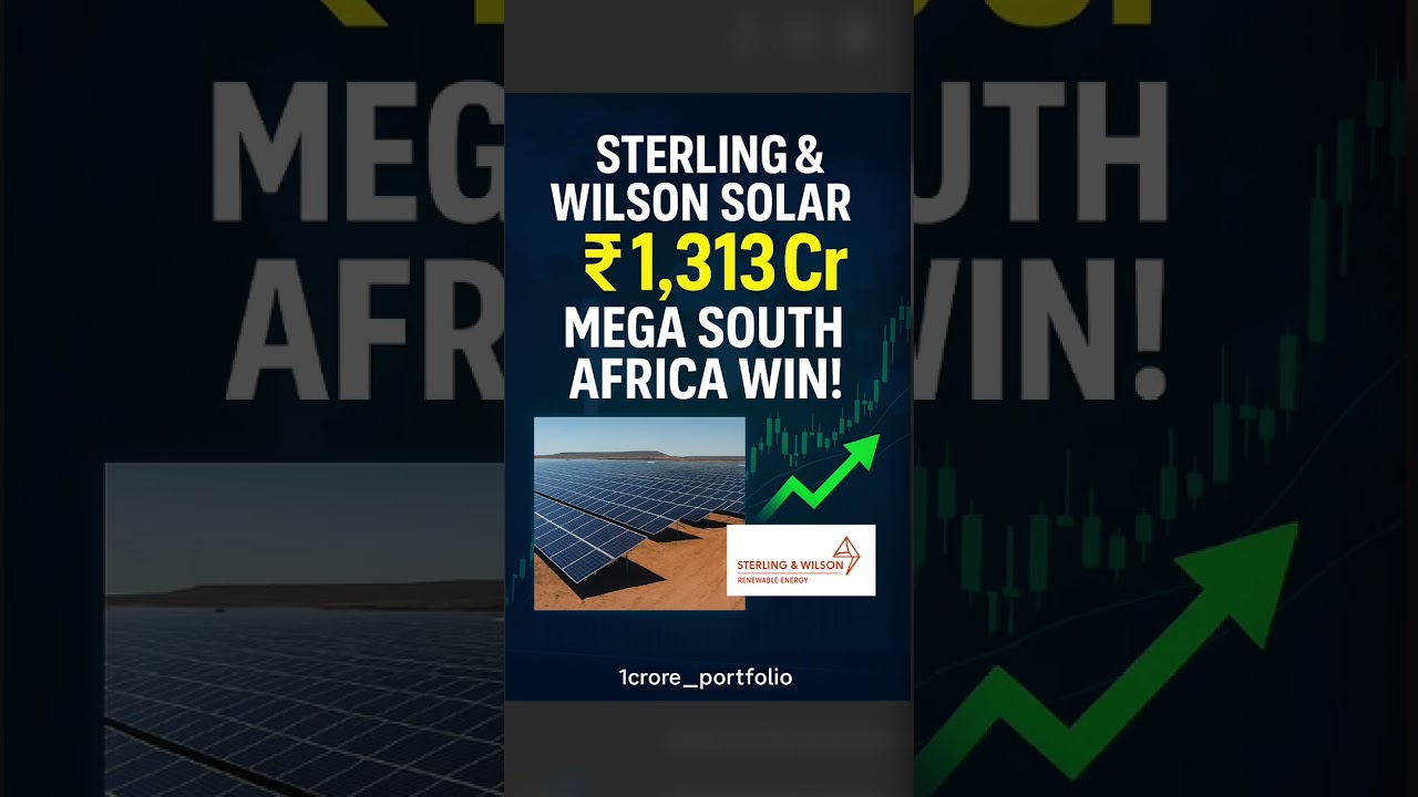 Sterling & Wilson Renewable Energy share latest news
