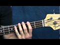 easy bass guitar songs lesson bulls on parade  by rage against the machine