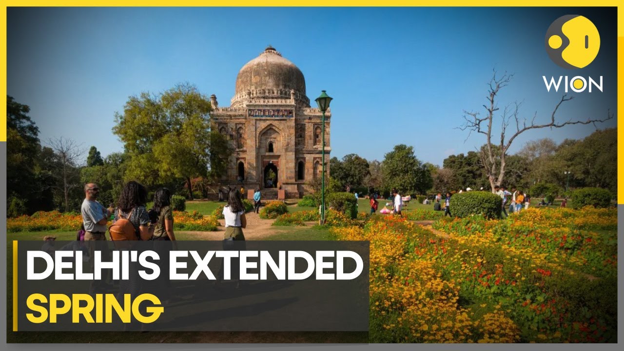Spring In Delhi The perks of an extended spring in Delhi | English News | WION - YouTube