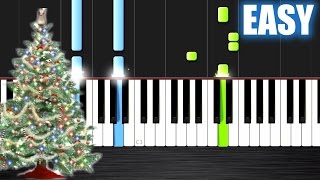 Wham! - Last Christmas - EASY Piano Tutorial by Plutax - Synthesia chords