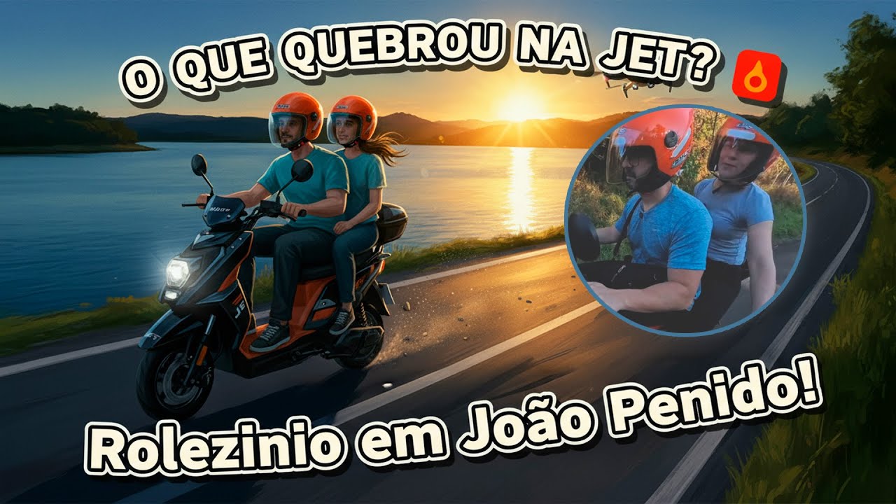 Um Rolê Inesperado: O QUE QUEBROU na JET Rolezinho na REPRESA DE João Penido!