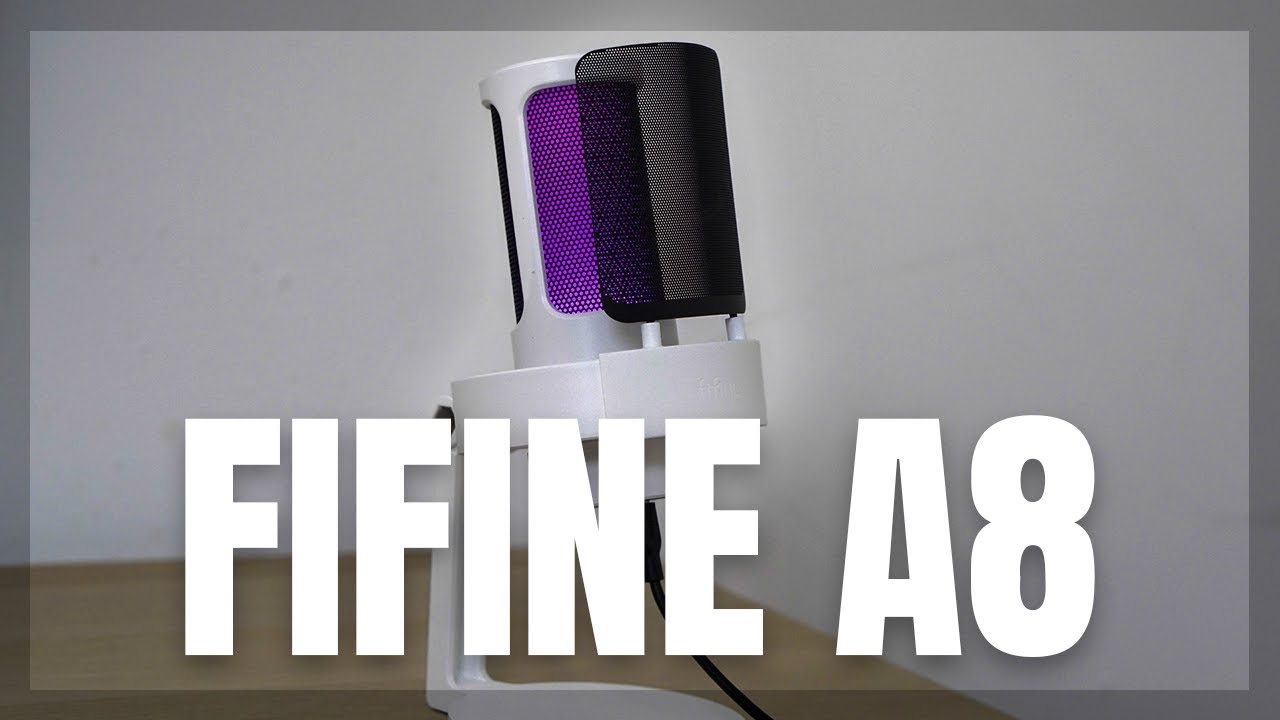 Fifine Amplifire A8 RGB microphone FA8B, Microphones
