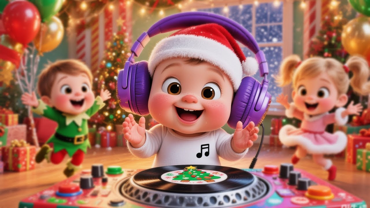 Jingle Bells Baby Dance | Cute Happy Babies Christmas Song | Kids Dance Video Christmas Special 2025