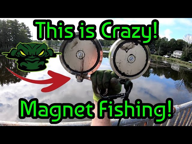 Insane Magnet Fishing set up! 5200 Lbs of magnet power! Rogue Magnetics 