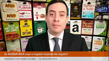 ¿Es seguro pagar con tarjeta regalo?