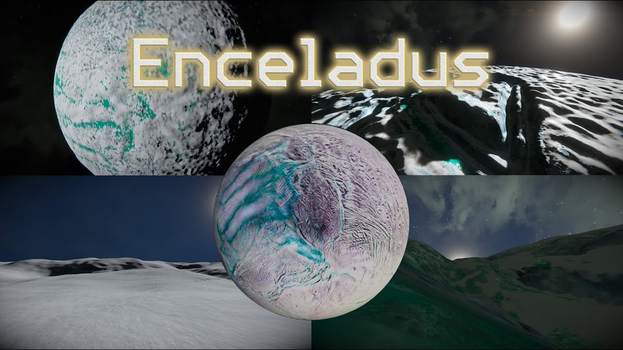 Space Engineers Solar System Mod ๐ Space Engineers ๐ฆ Mod ATA Solar System ๐ Enceladus - YouTube