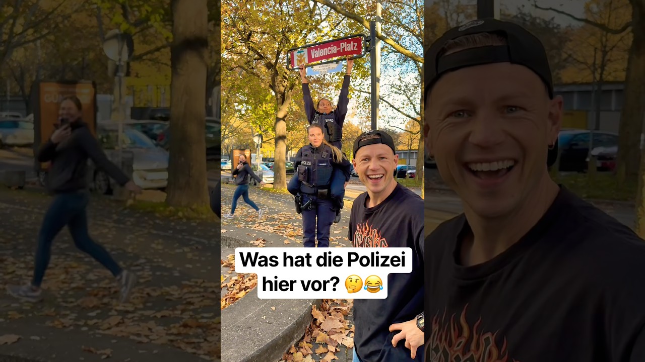 Die Polizei will mit mir abhängen? 🤔👮🏻