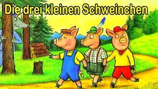 Die drei kleinen Schweinchen - Geschichten für Kinder - Videos für Kinder