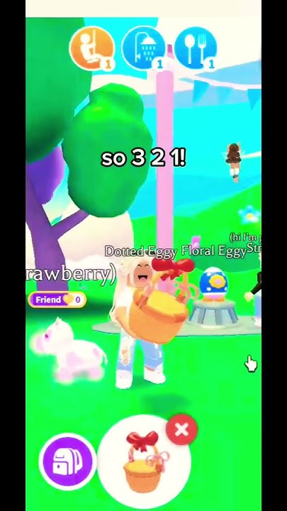 UNBOXING AN EASTER EGGY BOX IN ADOPT ME ROBLOX!! #fypシ #viral #adoptme