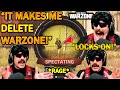 DrDisrespect Almost UNINSTALLS Warzone After Spectating AIM ASSIST LOCK ON Player (After DMR Patch!)