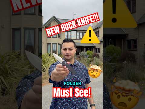 NEW Buck Knife Range Elite Folding Knife!    