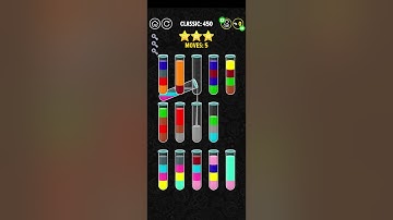 color water sort 3D level 450