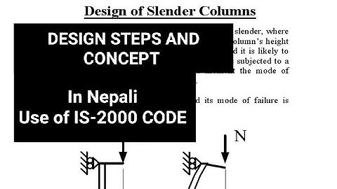 Slender Column Design | Concept & Structural Behavior Explained | RCC