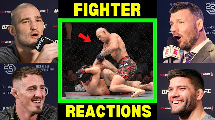 UFC Fighters REACT to Alex Pereira BEATING Magomed Ankalaev | UFC 320