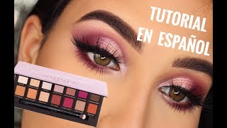 Half CUT CREASE TUTORIAL FACIL EN ESPAÑOL | Ivana Slobodianik